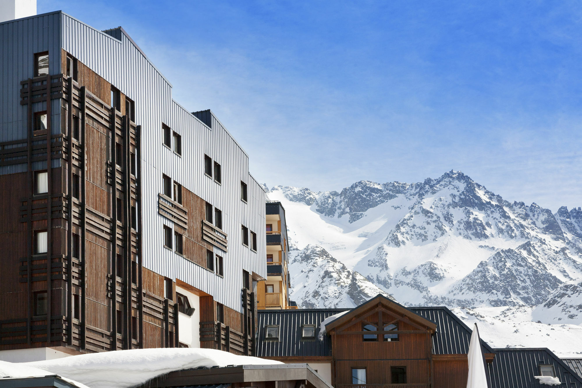 Hotel Club Mmv Les Arolles **** Val Thorens Kültér fotó
