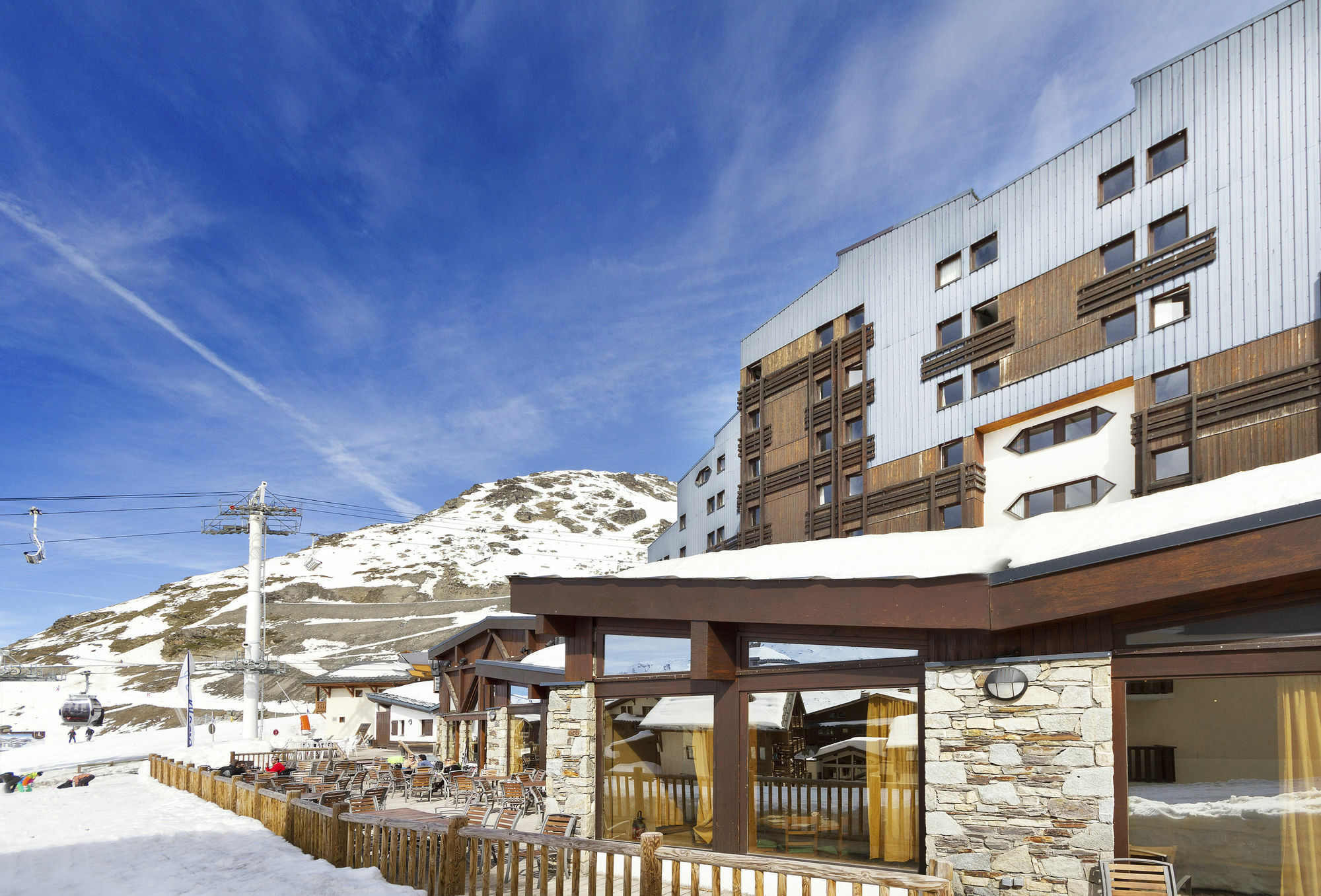 Hotel Club Mmv Les Arolles **** Val Thorens Kültér fotó
