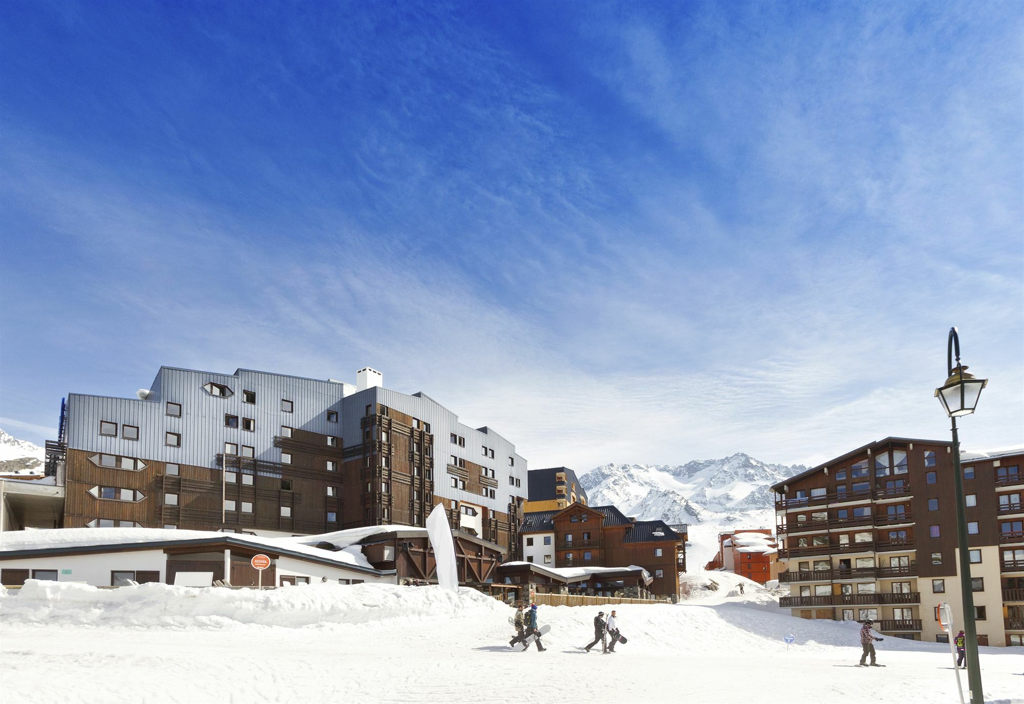 Hotel Club Mmv Les Arolles **** Val Thorens Kültér fotó